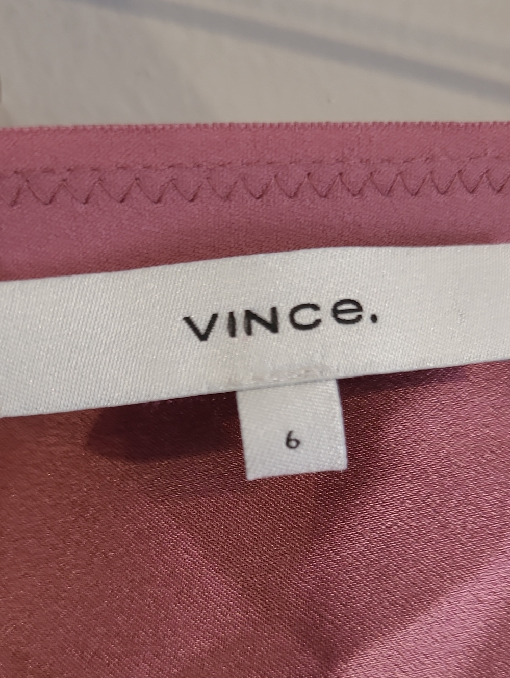 Vince 100% Silk Mauvy Pink Midi Slip Skirt Bias Cut Sz 6 Flattering Dainty Chic - Picture 2 of 13